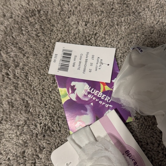 NWT Blueberi Boulevard 2-pc. Floral Applique Fit and Flare Dress & Headband Set - Picture 5 of 11